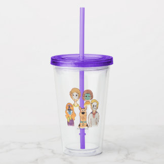 Scooby-Doo | Our Halloween Masks Acrylic Tumbler