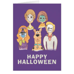 Scooby-Doo   Our Halloween Masks Cards