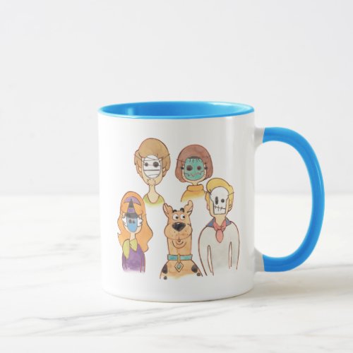 Scooby_Doo  Our Halloween Masks Mug