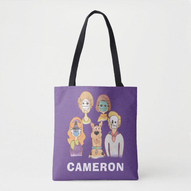 Scooby-Doo | Our Halloween Masks Tote Bag (Front)