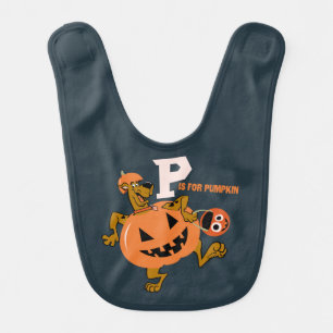 Scooby-Doo   P is for Pumpkin Baby Bib