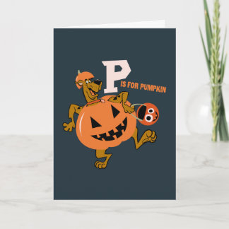 Scooby-Doo | P is for Pumpkin Card