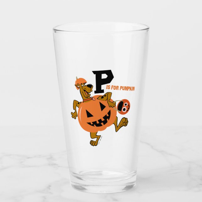 Scooby-Doo | P is for Pumpkin Glass (Front)