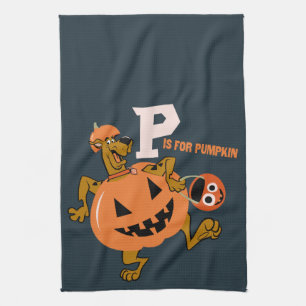 Scooby-Doo   P is for Pumpkin Kitchen Towel