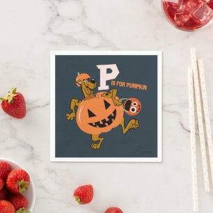 Scooby-Doo   P is for Pumpkin Napkins