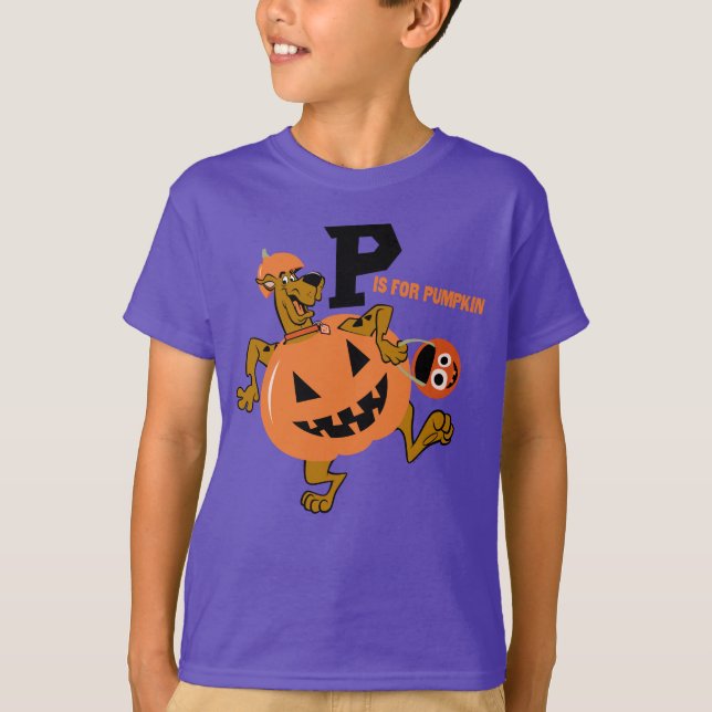 Scooby-Doo | P is for Pumpkin T-Shirt (Front)