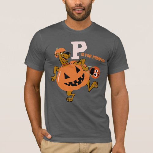 Scooby_Doo  P is for Pumpkin T_Shirt