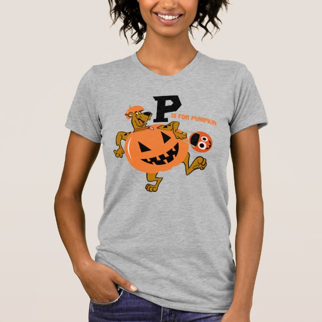 Scooby-Doo | P is for Pumpkin T-Shirt (Front)