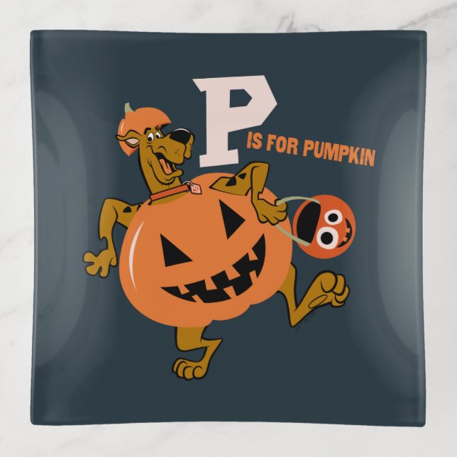 Scooby-Doo | P is for Pumpkin Trinket Tray (Front)