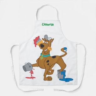 Scooby-Doo Paints Apron