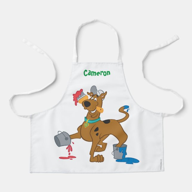Scooby-Doo Paints Apron (Front)