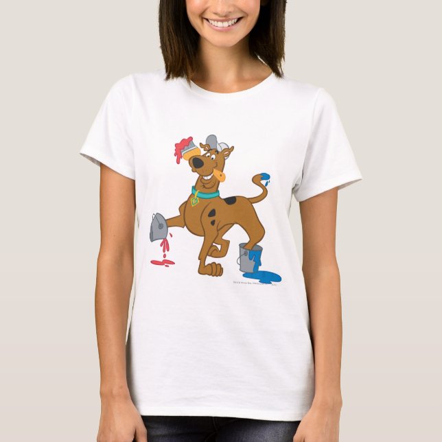 Scooby-Doo Paints T-Shirt (Front)