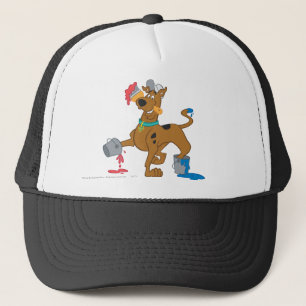 Scooby-Doo Paints Trucker Hat