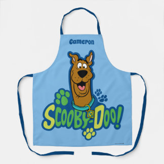 Scooby-Doo Paw Print Character Badge Apron