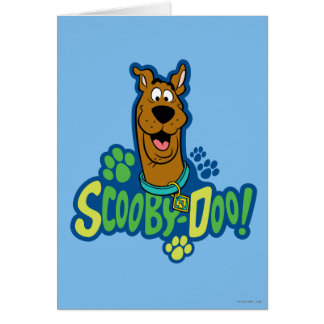Scooby-Doo Paw Print Character Badge Cards