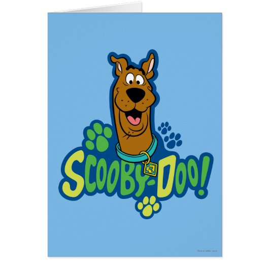 Scooby-Doo Paw Print Character Badge Cards (Front)