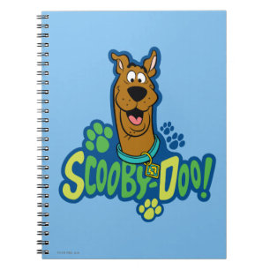 Scooby-Doo Paw Print Character Badge Notebook