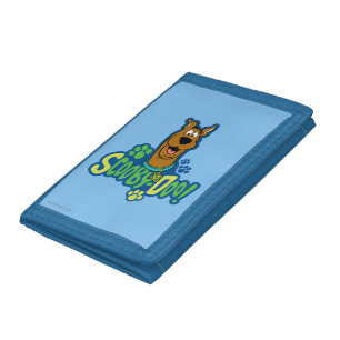 Scooby-Doo Paw Print Character Badge Tri-fold Wallet