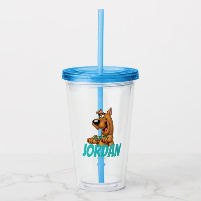 Scooby-Doo Paws Up Acrylic Tumbler (Front)