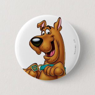Scooby-Doo Paws Up Button