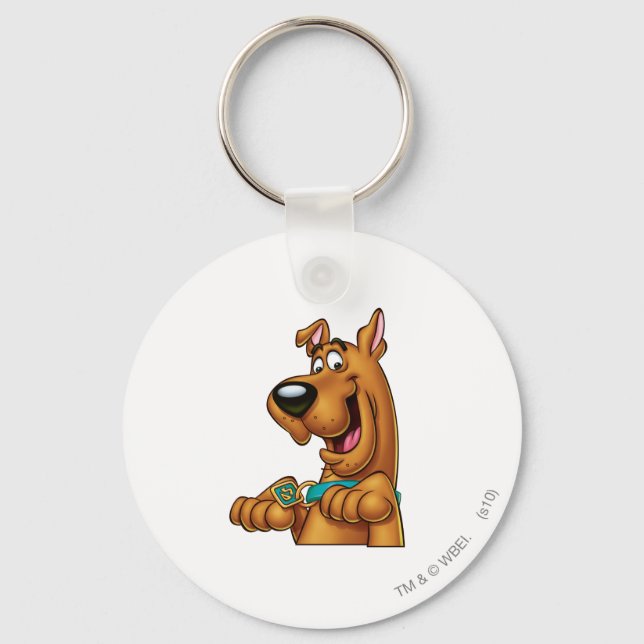 Scooby-Doo Paws Up Keychain (Front)