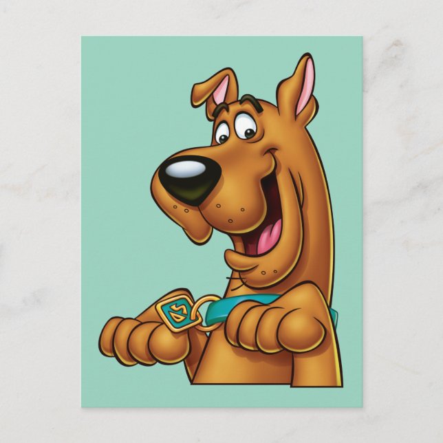 Scooby-Doo Paws Up Postcard (Front)