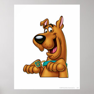 Scooby-Doo Paws Up Poster