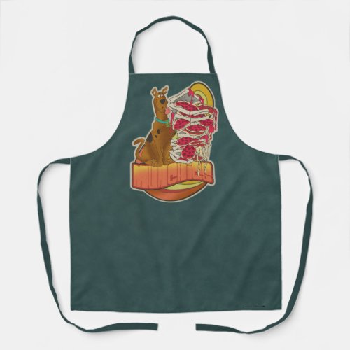 Scooby_Doo  Pile of Pizza Munchies Graphic Apron