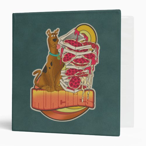 Scooby_Doo  Pile of Pizza Munchies Graphic Binder