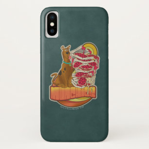 Scooby-Doo   Pile of Pizza "Munchies" Graphic iPhone X Case