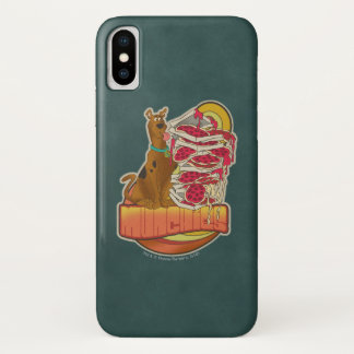 Scooby-Doo | Pile of Pizza "Munchies" Graphic iPhone X Case