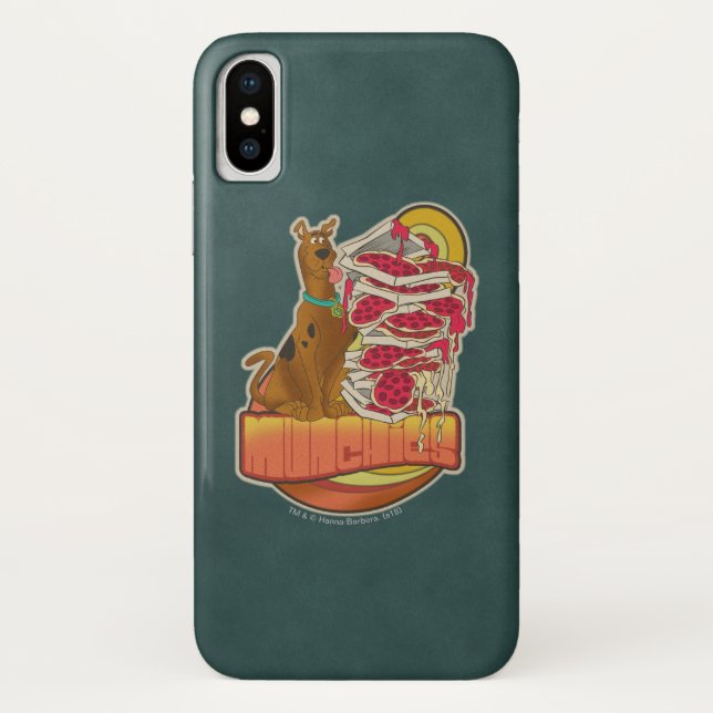 Scooby-Doo | Pile of Pizza "Munchies" Graphic Case-Mate iPhone Case (Back)