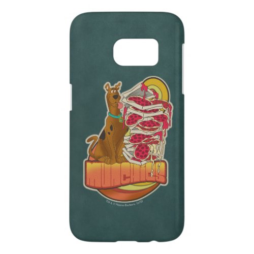 Scooby_Doo  Pile of Pizza Munchies Graphic Samsung Galaxy S7 Case
