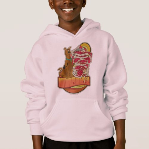 Scooby_Doo  Pile of Pizza Munchies Graphic Hoodie