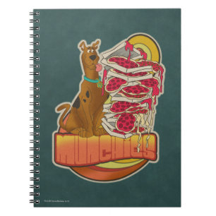 Scooby-Doo Pile of Pizza "Munchies" Graphic Notebook