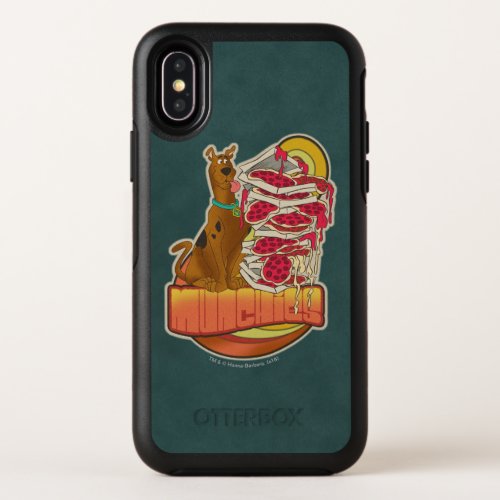 Scooby_Doo  Pile of Pizza Munchies Graphic OtterBox Symmetry iPhone X Case
