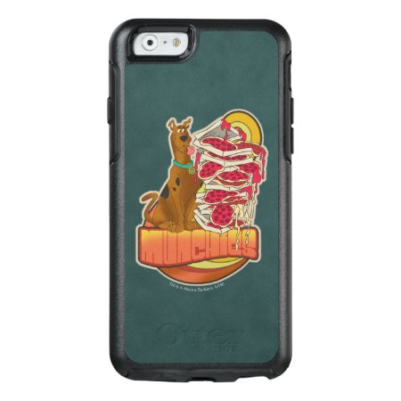 Scooby-doo | Pile Of Pizza "munchies" Graphic Otterbox Iphon