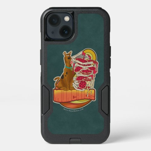 Scooby_Doo  Pile of Pizza Munchies Graphic iPhone 13 Case