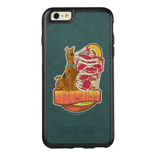 Scooby_Doo  Pile of Pizza Munchies Graphic OtterBox iPhone 66s Plus Case