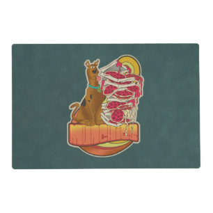 Scooby-Doo Pile of Pizza "Munchies" Graphic Placemat