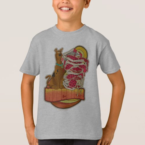 Scooby_Doo  Pile of Pizza Munchies Graphic T_Shirt