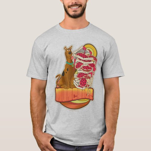 Scooby_Doo  Pile of Pizza Munchies Graphic T_Shirt