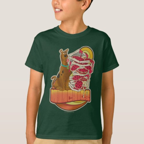 Scooby_Doo  Pile of Pizza Munchies Graphic T_Shirt