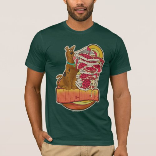 Scooby_Doo  Pile of Pizza Munchies Graphic T_Shirt