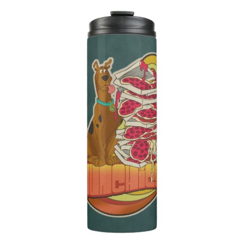 Scooby_Doo  Pile of Pizza Munchies Graphic Thermal Tumbler