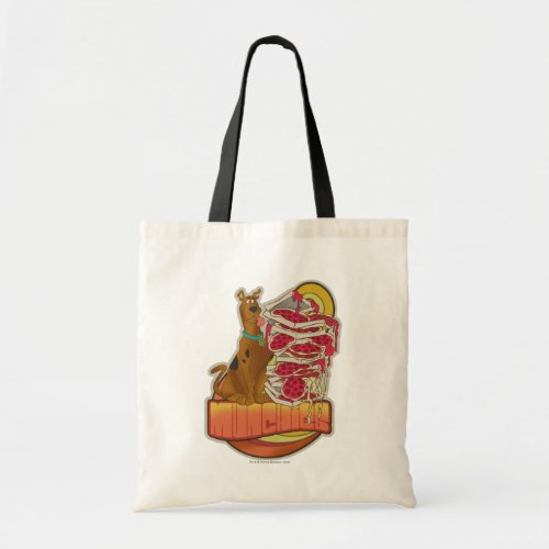 Scooby_Doo  Pile of Pizza Munchies Graphic Tote Bag