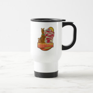 Scooby-Doo Pile of Pizza "Munchies" Graphic Travel Mug