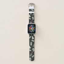 Scooby-Doo Punk Guitar and Amp Pattern Apple Watch Band
