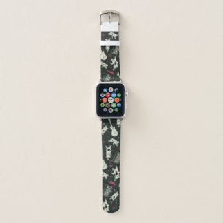 Scooby-Doo Punk Guitar and Amp Pattern Apple Watch Band
