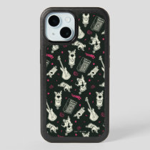 Scooby-Doo Punk Guitar and Amp Pattern iPhone 15 Case